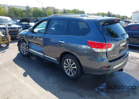 2013 Nissan Pathfinder Sl из США, поврежденный, VIN 5N1AR2MN4DC653555
